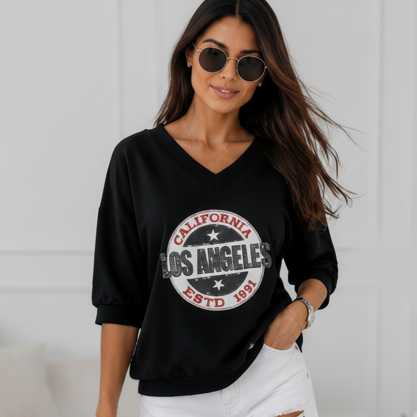 Bluza oversize Los Angeles